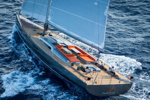 sailing-superyacht di lusso da regata e crociera
