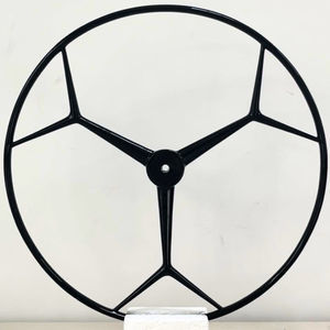 ruota del timone in carbonio