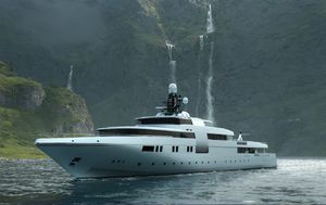 mega-yacht da crociera