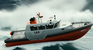 barca professionale patrol boat
