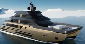 super-yacht catamarano