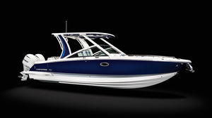 runabout fuoribordo / bimotore / con dual console / bow-rider