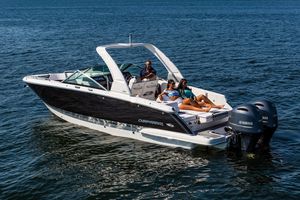 runabout fuoribordo / bimotore / con dual console / bow-rider