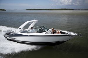 runabout fuoribordo / bimotore / con dual console / bow-rider