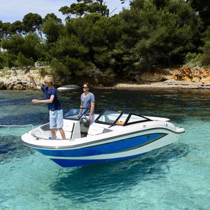 runabout entrobordo / con dual console / bow-rider / sportivo