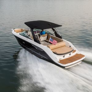 runabout entrofuoribordo / con dual console / bow-rider / da sci nautico
