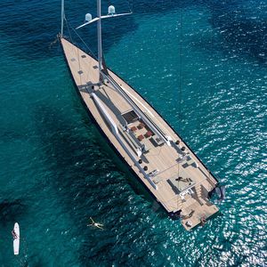sailing-superyacht di lusso da crociera