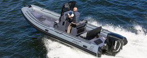 gommone fuoribordo / bimotore / RIB / con console centrale