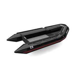 gommone fuoribordo / pieghevole / con console jockey / da caccia