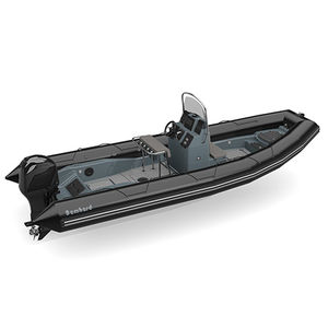 gommone fuoribordo / semirigido / con console centrale / per la pesca