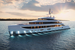 mega-yacht da crociera