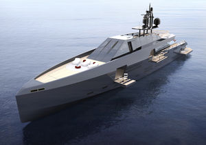 mega-yacht da crociera