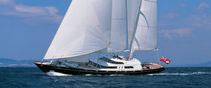 sailing-superyacht di lusso da crociera