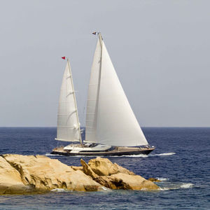 sailing-superyacht di lusso da crociera