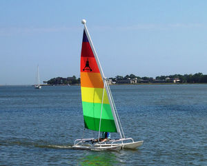 catamarano sportivo da turismo