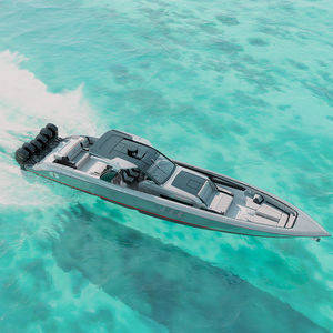 barca open fuoribordo / open / con console centrale / sportiva