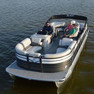 pontoon boat fuoribordo