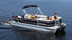 pontoon boat fuoribordo