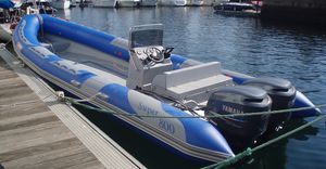 barca di supporto per immersioni / fuoribordo / gommone semirigido