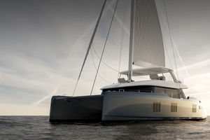 sailing-yacht catamarano / da crociera / con fly / con 6 cabine