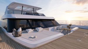 motor-yacht catamarano a motore