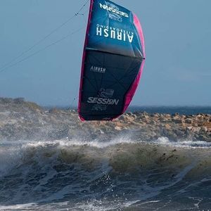 ala da kitesurf C-shape