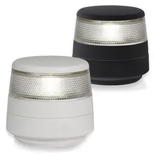 Luce Di Navigazione LED Per Barca E Yacht, Bianca A 360°, Stella/ancoraggio, IP66, 12-24V