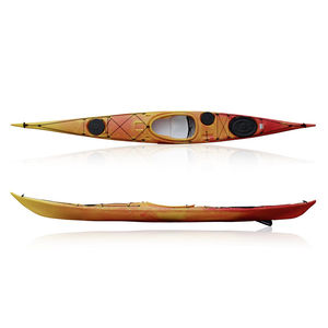 kayak a ponte / rigido / da mare / 1 posto