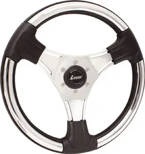 Volant Bateau 13,5 Pouces 5 Branches Acier Inoxydable KIMISS - Poignée Mousse PU
