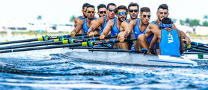 barca da canottaggio da regata