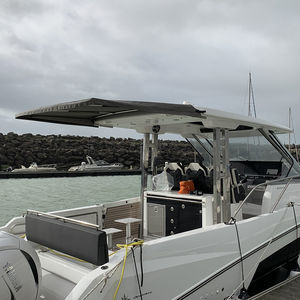parasole per cabina di pilotaggio di barche a motore