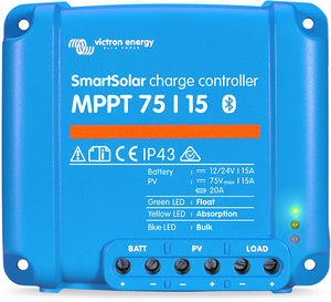 controller di carica per batteria / per pannello solare / di barca