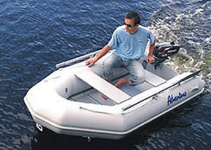 gommone fuoribordo / pieghevole / tender per super-yacht / con 2 posti