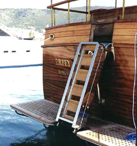passerella per barca