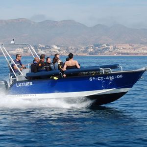 barca professionale barca di supporto per immersioni
