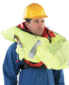 giubbotto di salvataggio autogonfiabile / 300 N / ad uso professionale