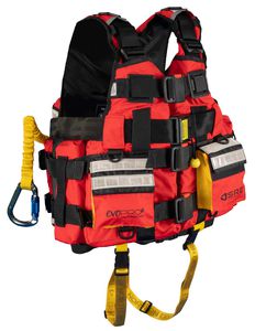 giubbotto di salvataggio in schiuma / 150 N / con imbracatura di sicurezza / ad uso professionale