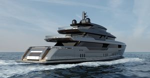 mega-yacht da crociera