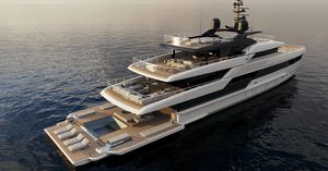 mega-yacht da crociera