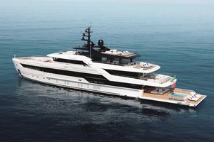 mega-yacht da crociera