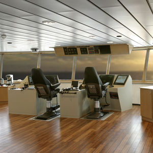 supporto per sedile pilota per nave / su rotaie / in metallo