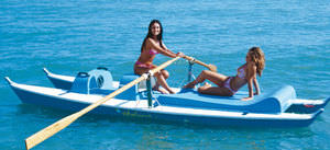 catamarano a remi