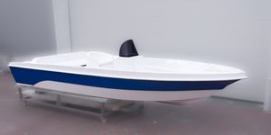 barca open fuoribordo / con console centrale / da pesca sportiva
