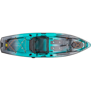 kayak a ponte / rigido / da pesca / 1 posto