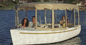 barca open elettrica