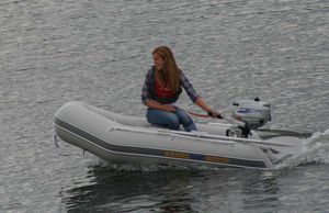 gommone fuoribordo / max. 2 persone / con paramezzale gonfiabile