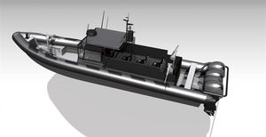 barca professionale patrol boat 1
