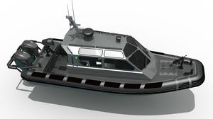 barca professionale patrol boat