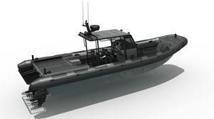 barca professionale patrol boat
