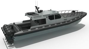 barca professionale patrol boat